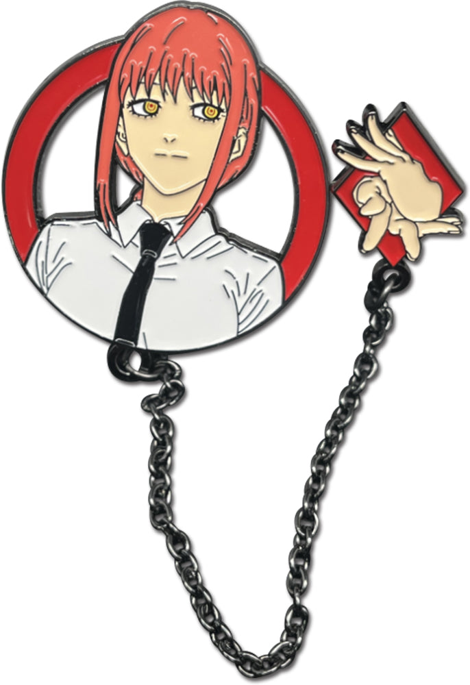 CHAINSAW MAN - PINSART MAKIMA PIN WITH CHAIN