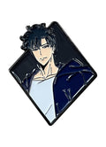Solo Leveling - Sung Jinwoo Diamond Portrait Pin
