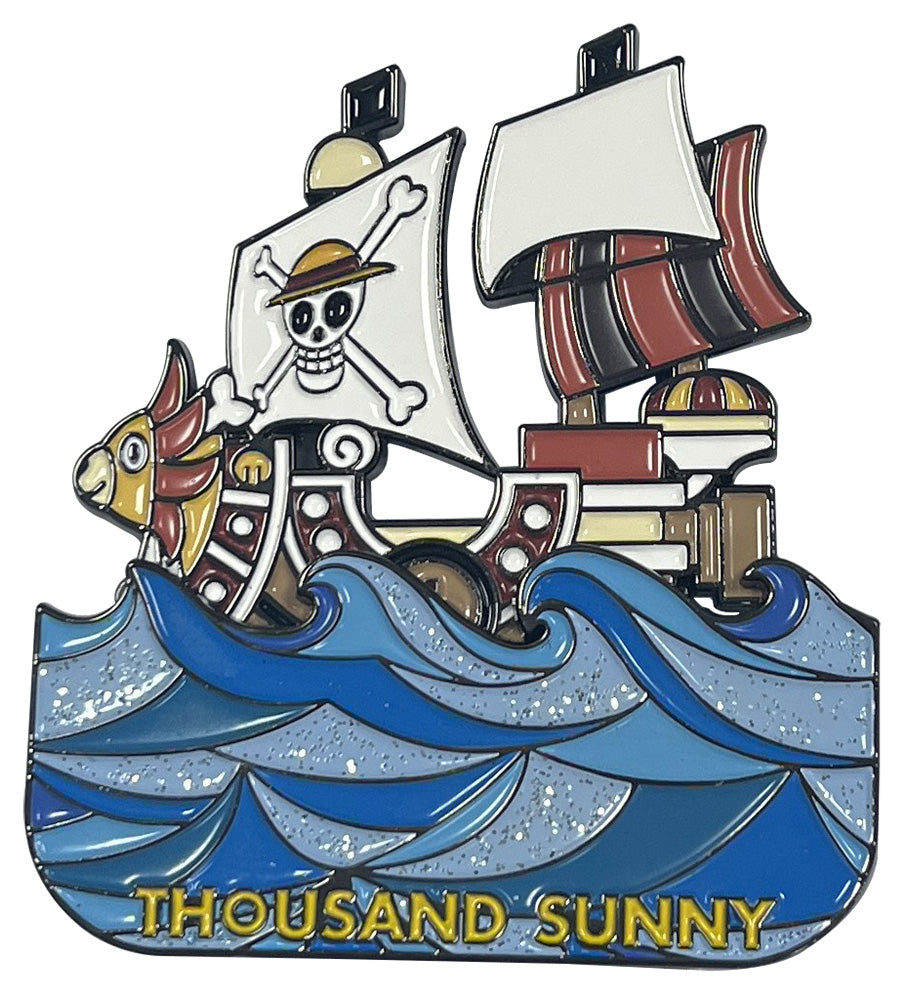 ONE PIECE- THOUSAND SUNNY WIGGLING PIN