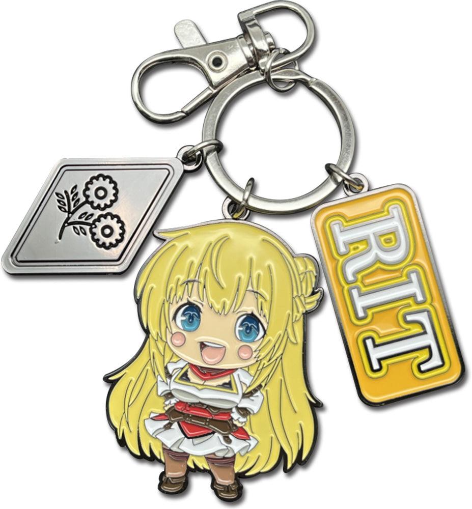 BANISHED FROM THE HERO'S PARTY - RIT SD THREE CHARM KEYCHAIN - Great Eastern Entertainment