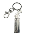 TRIGUN STAMPEDE - VASH GUN 3D SCULPTED METAL KEYCHAIN