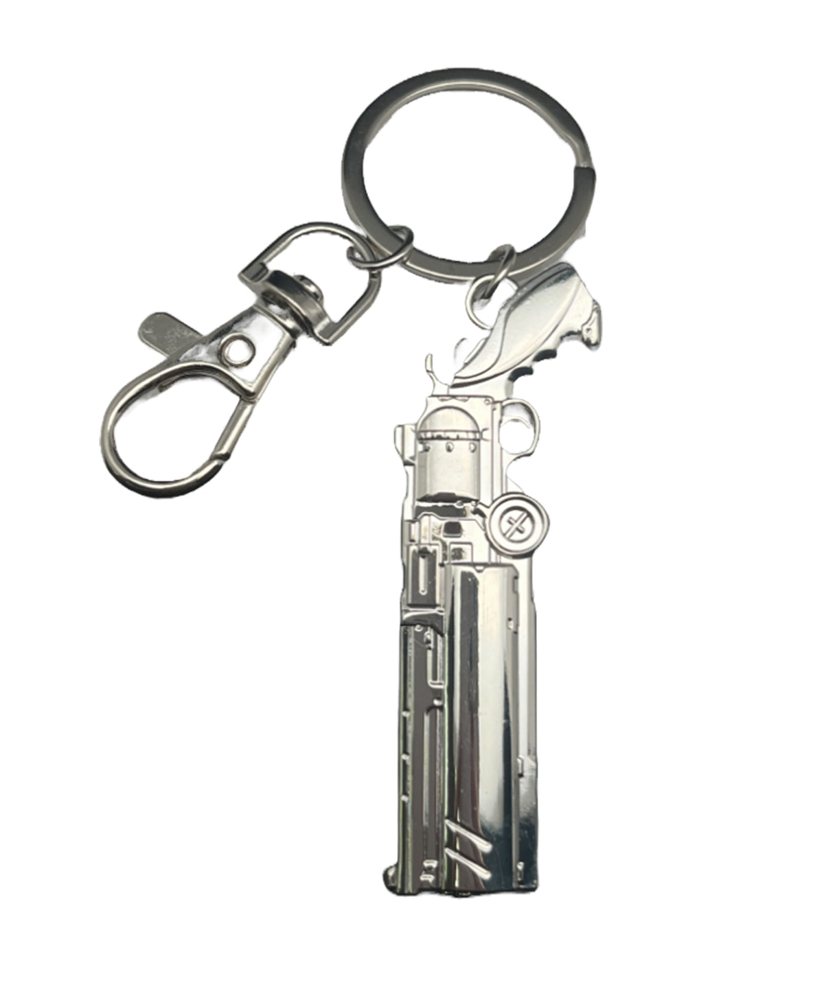 TRIGUN STAMPEDE - VASH GUN 3D SCULPTED METAL KEYCHAIN