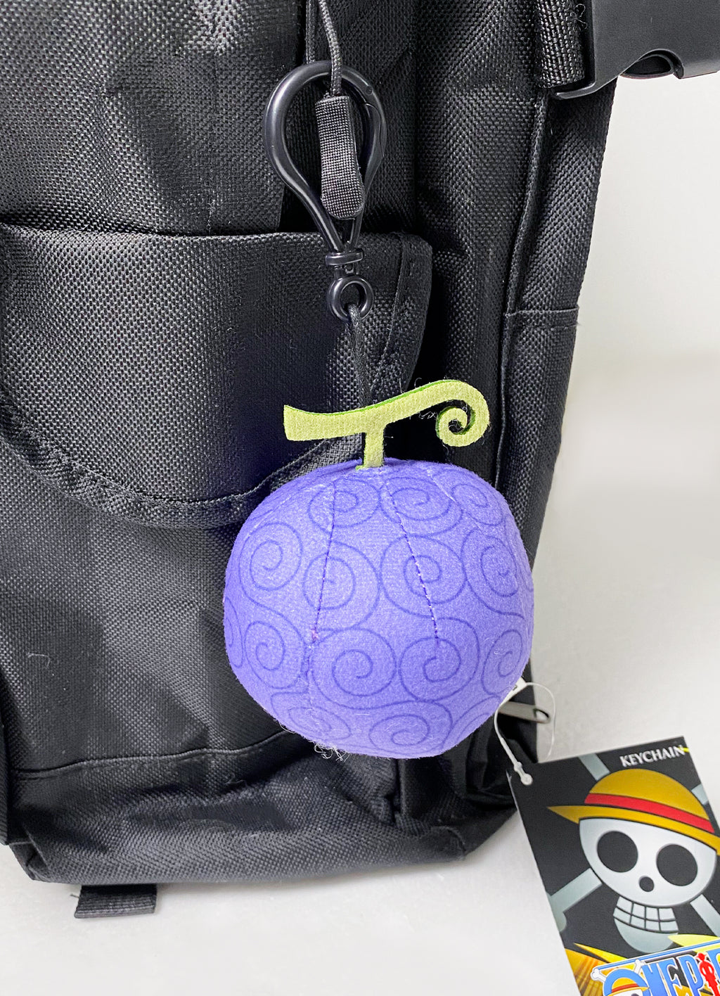 One Piece - Gum Gum Fruit (Gomu Gomu no Mi) Mini Plush w/ Spring Hook 2.5" H