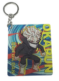 DAN DA DAN - OKARUN REFLECTIVE FACE CHANGING ACRYLIC KEYCHAIN