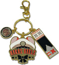 HOLOLIVE - HAKOS BAELZ CLOTHING STYLE THREE CHARM KEYCHAIN