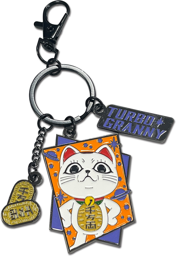 DAN DA DAN - TURBO GRANNY GLOW IN THE DARK THREE CHARM KEYCHAIN