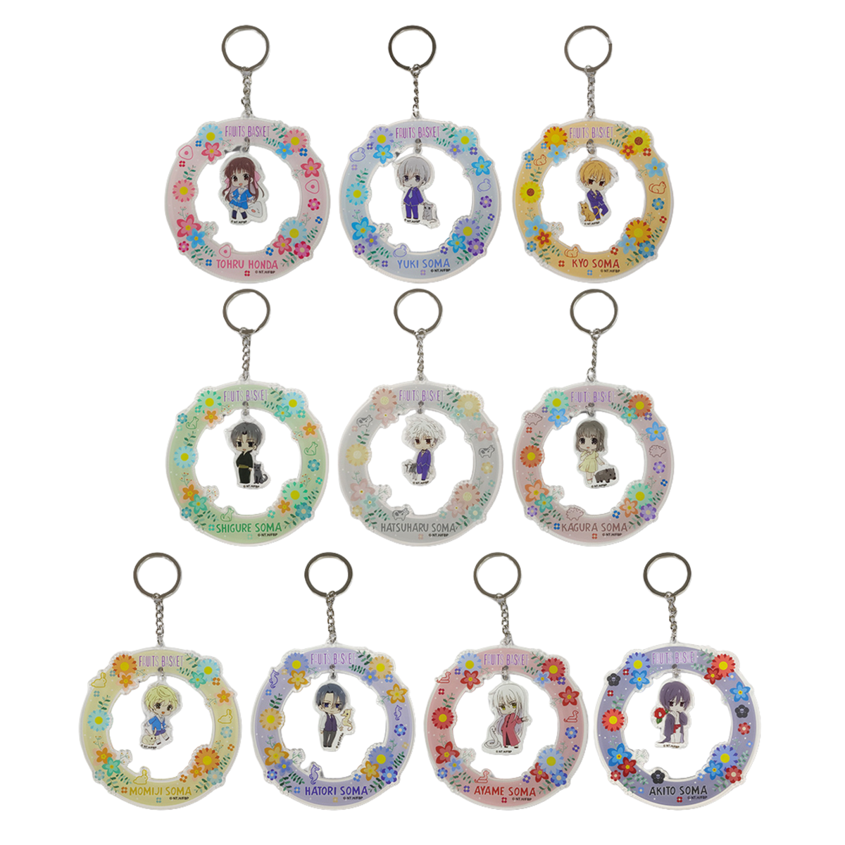 FRUITS BASKET (2019) - SWING ACRYLIC KEYCHAIN BLIND BOX