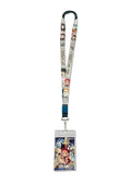 SPY X FAMILY CODE WHITE - GROUP CHARACTER POSTMARK STYLE LANYARD