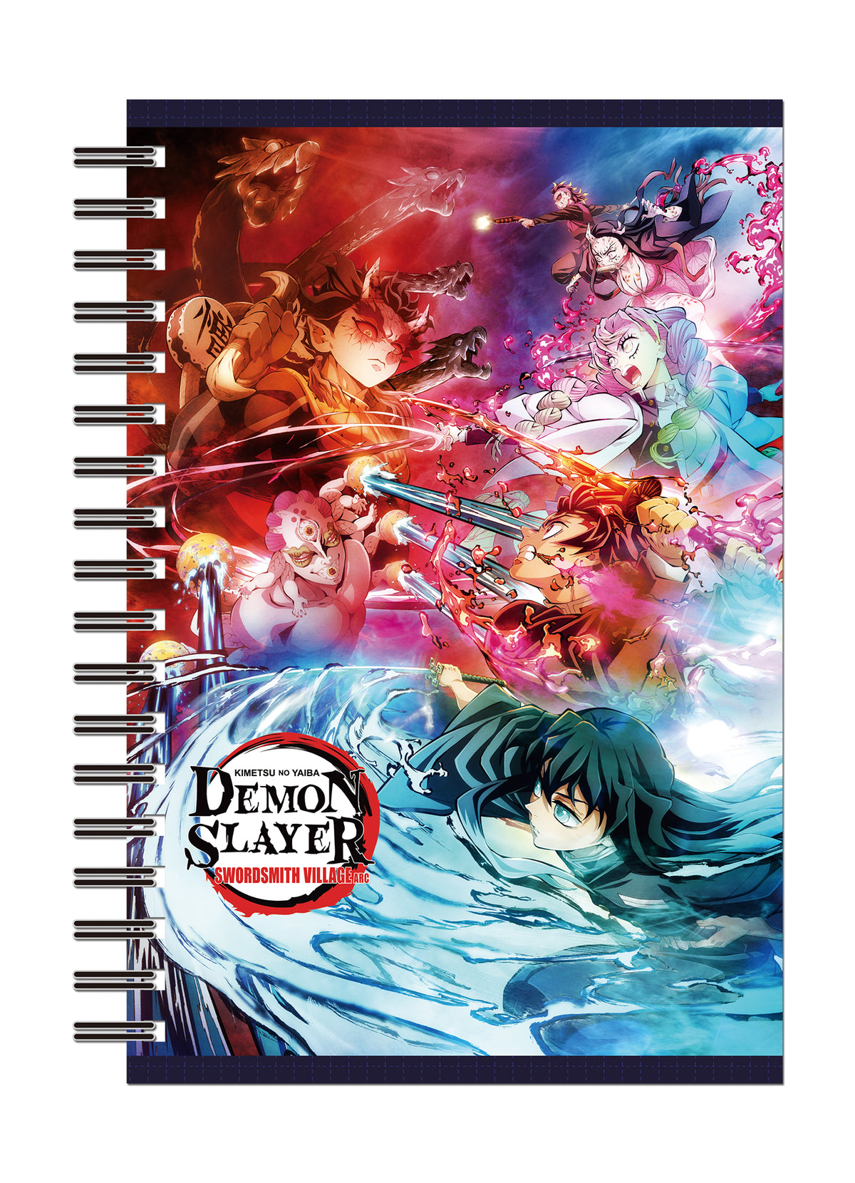 DEMON SLAYER S3 - KEY ART 2 NOTEBOOK