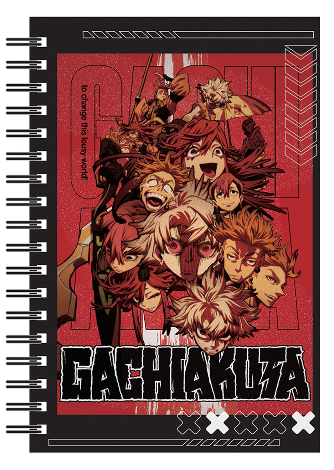 GACHIAKUTA - MAIN VISUAL NOTEBOOK - 6"X9"