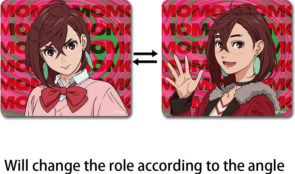 DAN DA DAN - MOMO REFLECTIVE FACE CHANGING CAR STICKER