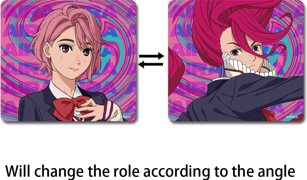 DAN DA DAN - AIRA REFLECTIVE FACE CHANGING CAR STICKER