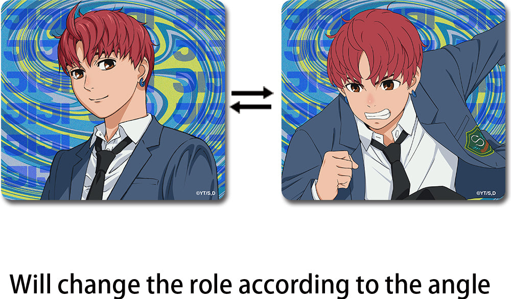 DAN DA DAN - JIJI REFLECTIVE FACE CHANGING CAR STICKER