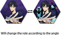 SOLO LEVELING S2- SUNG JINWOO REFLECTIVE FACE CHANGING CAR STICKER