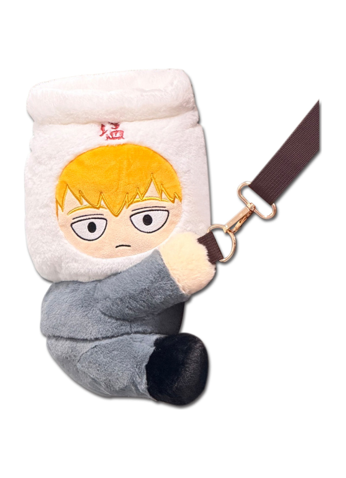 Mob Psycho 100 S1 - Arataka Reigen Plush Bag 10"H
