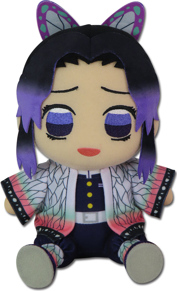 Demon Slayer - Shinobu Kocho Sitting Pose Plush 7" H