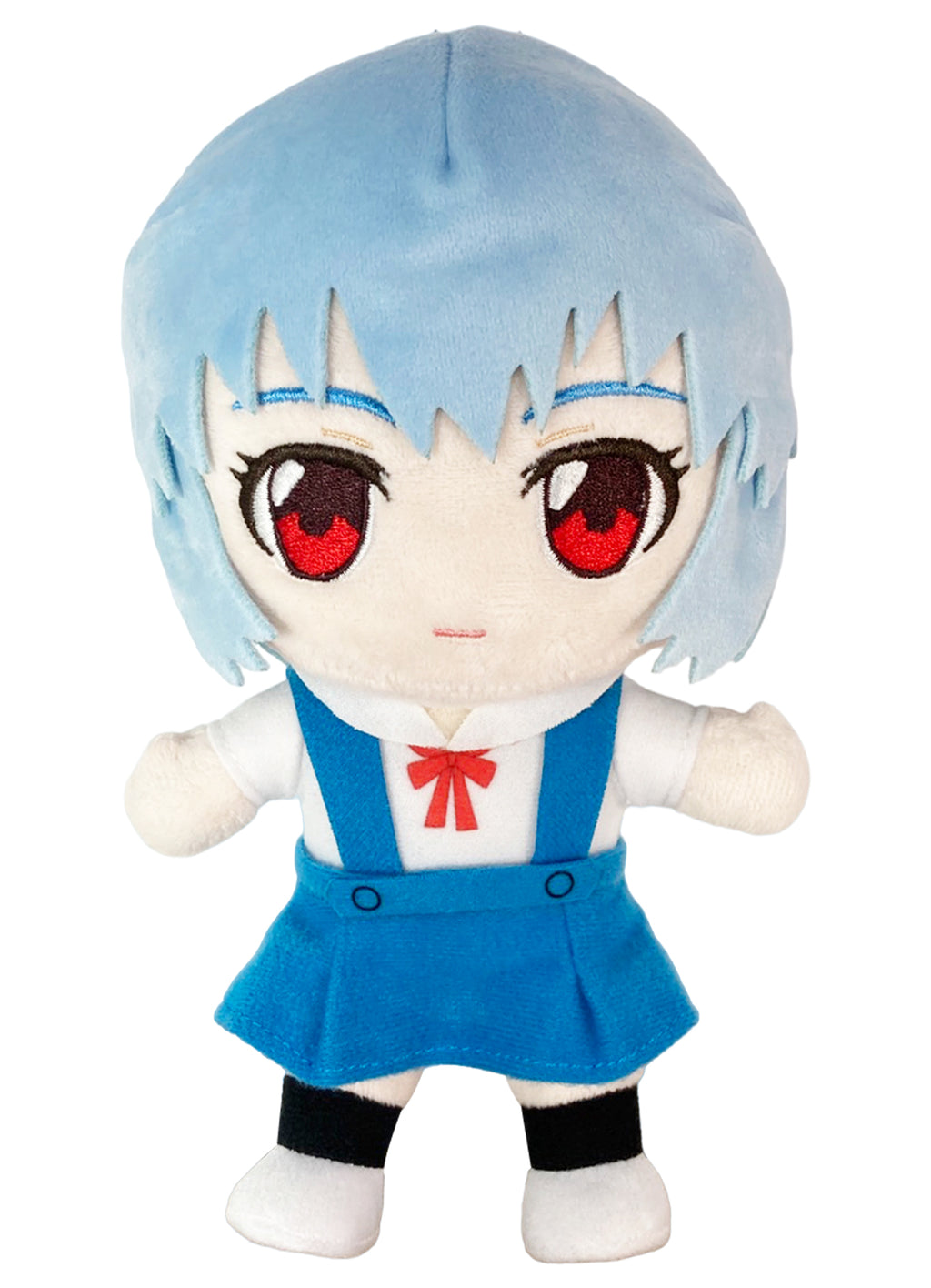EVANGELION NEW MOVIE - REI AYANAMI MOVABLE VER PLUSH 8" H