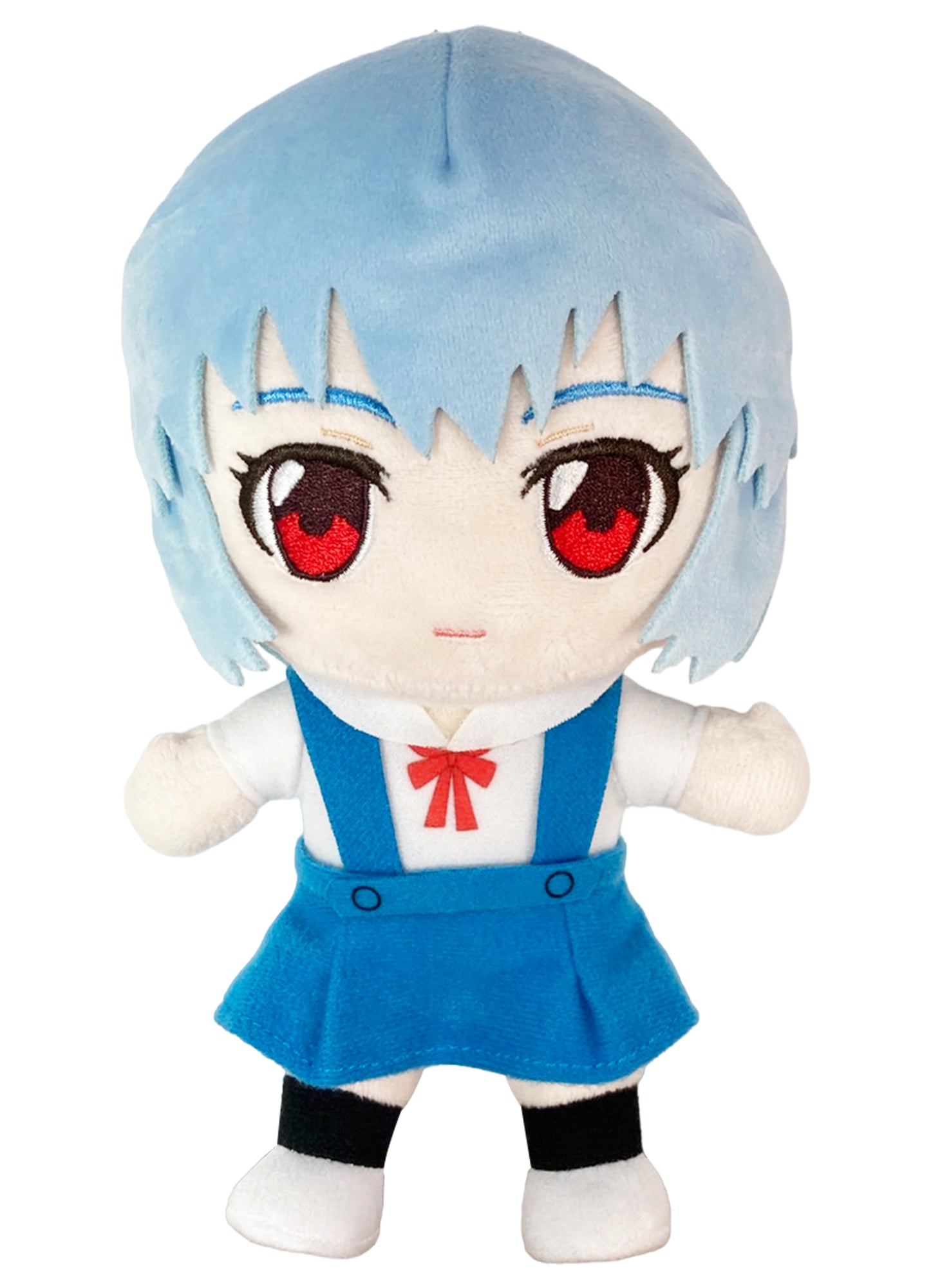 EVANGELION NEW MOVIE - REI AYANAMI MOVABLE VER PLUSH 8" H
