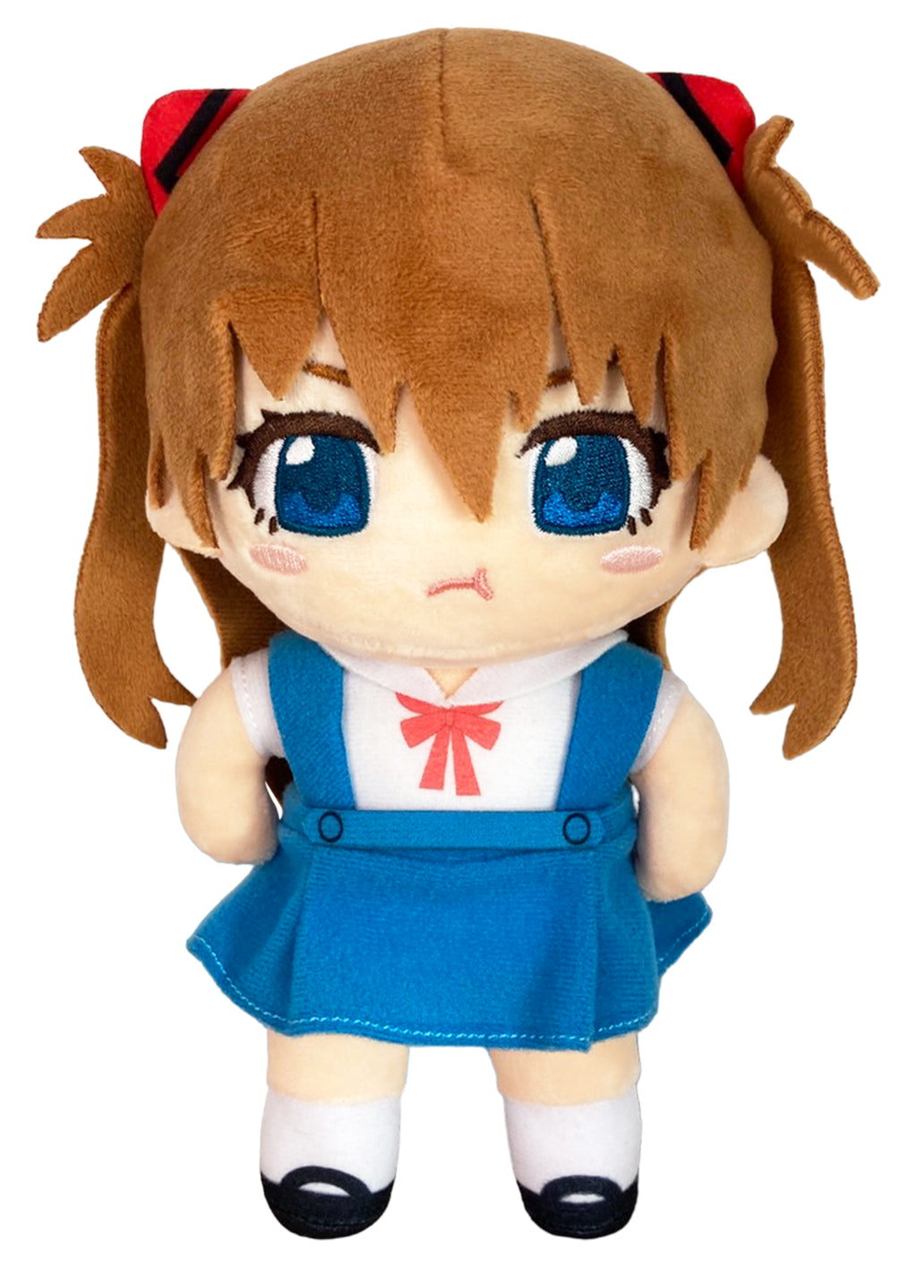 EVANGELION NEW MOVIE - SHIKINAMI ASUKA LANGLEY PLUSH 8" H