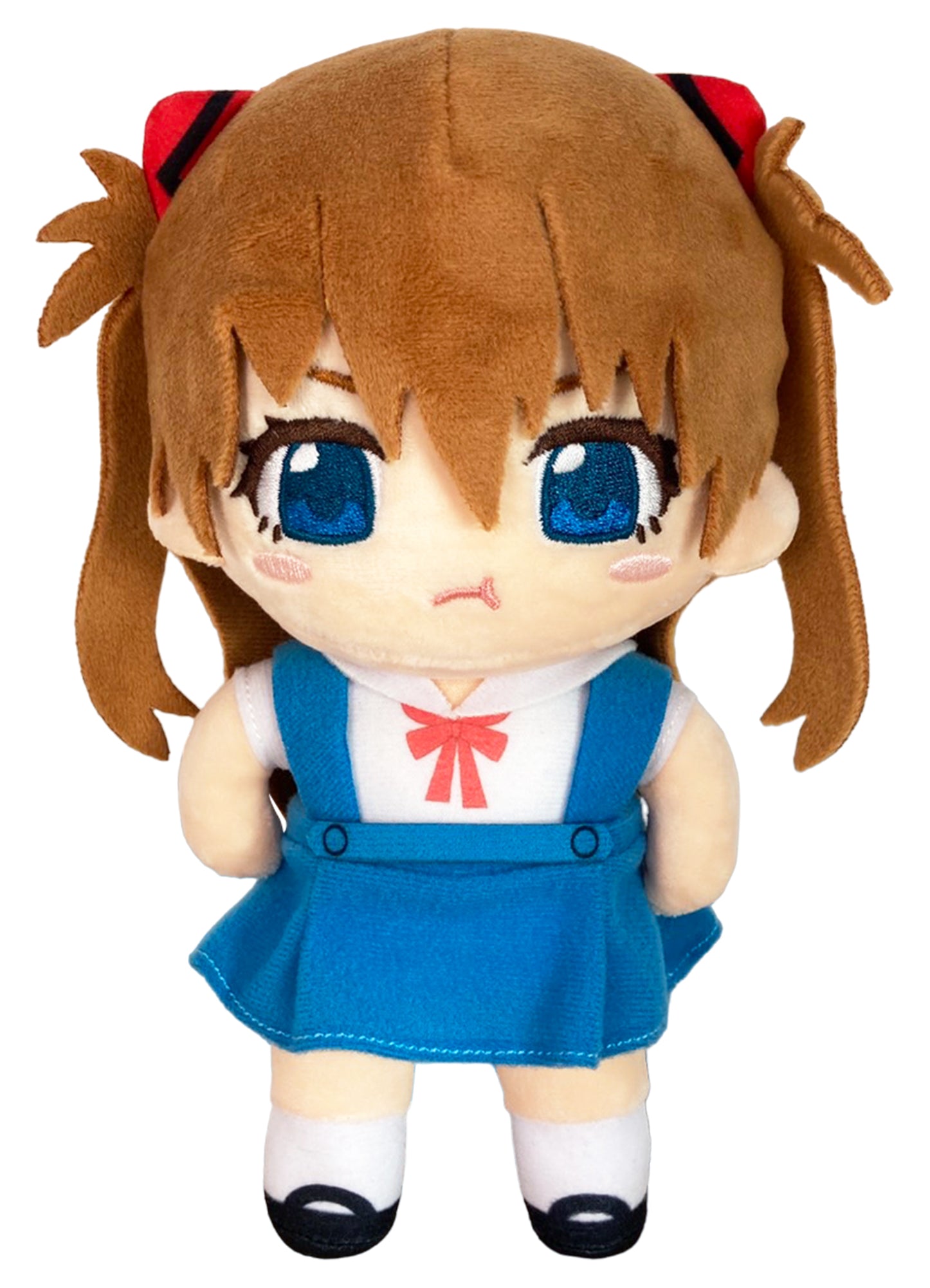 EVANGELION NEW MOVIE - SHIKINAMI ASUKA LANGLEY PLUSH 8" H