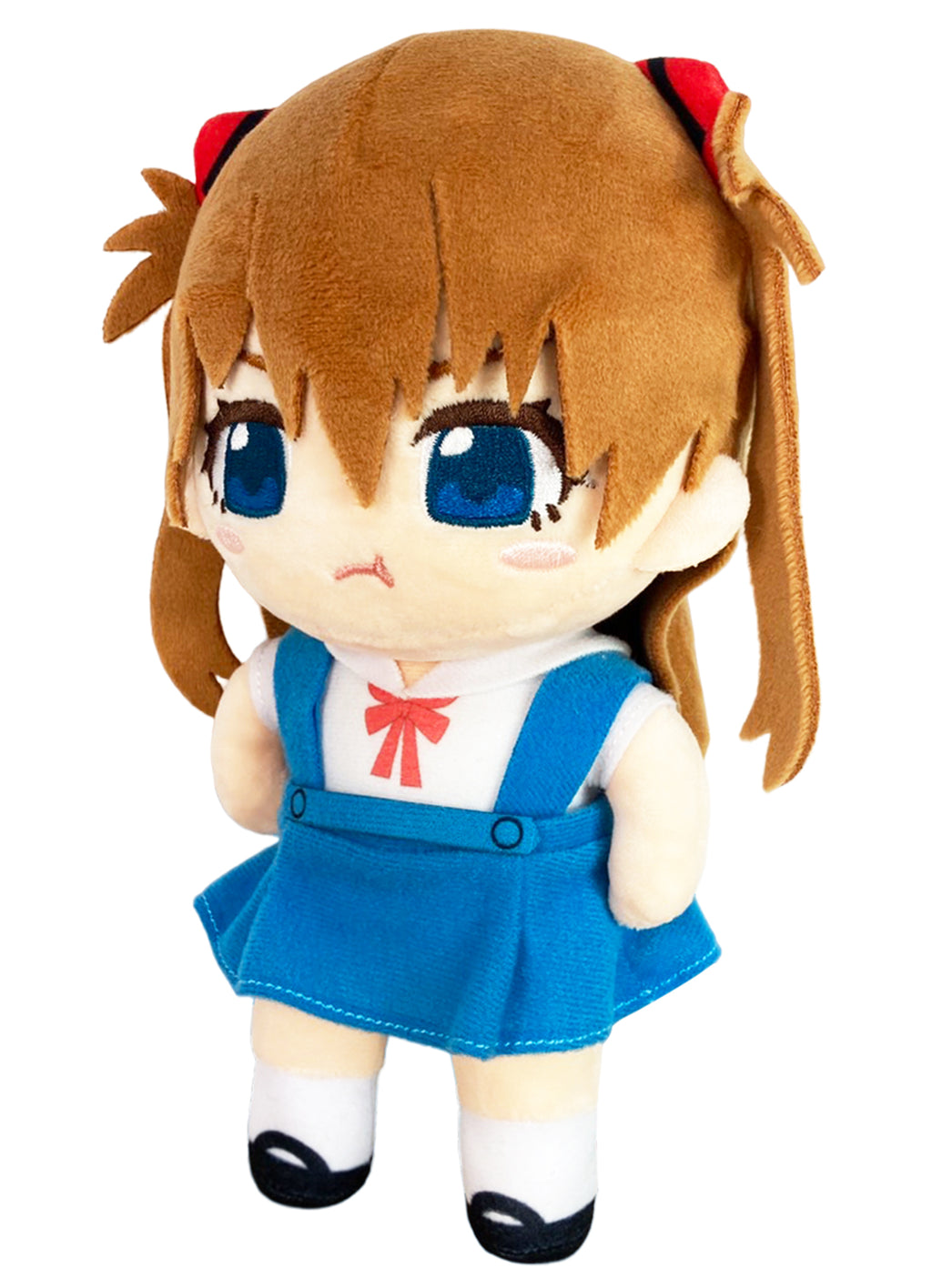 EVANGELION NEW MOVIE - SHIKINAMI ASUKA LANGLEY PLUSH 8" H
