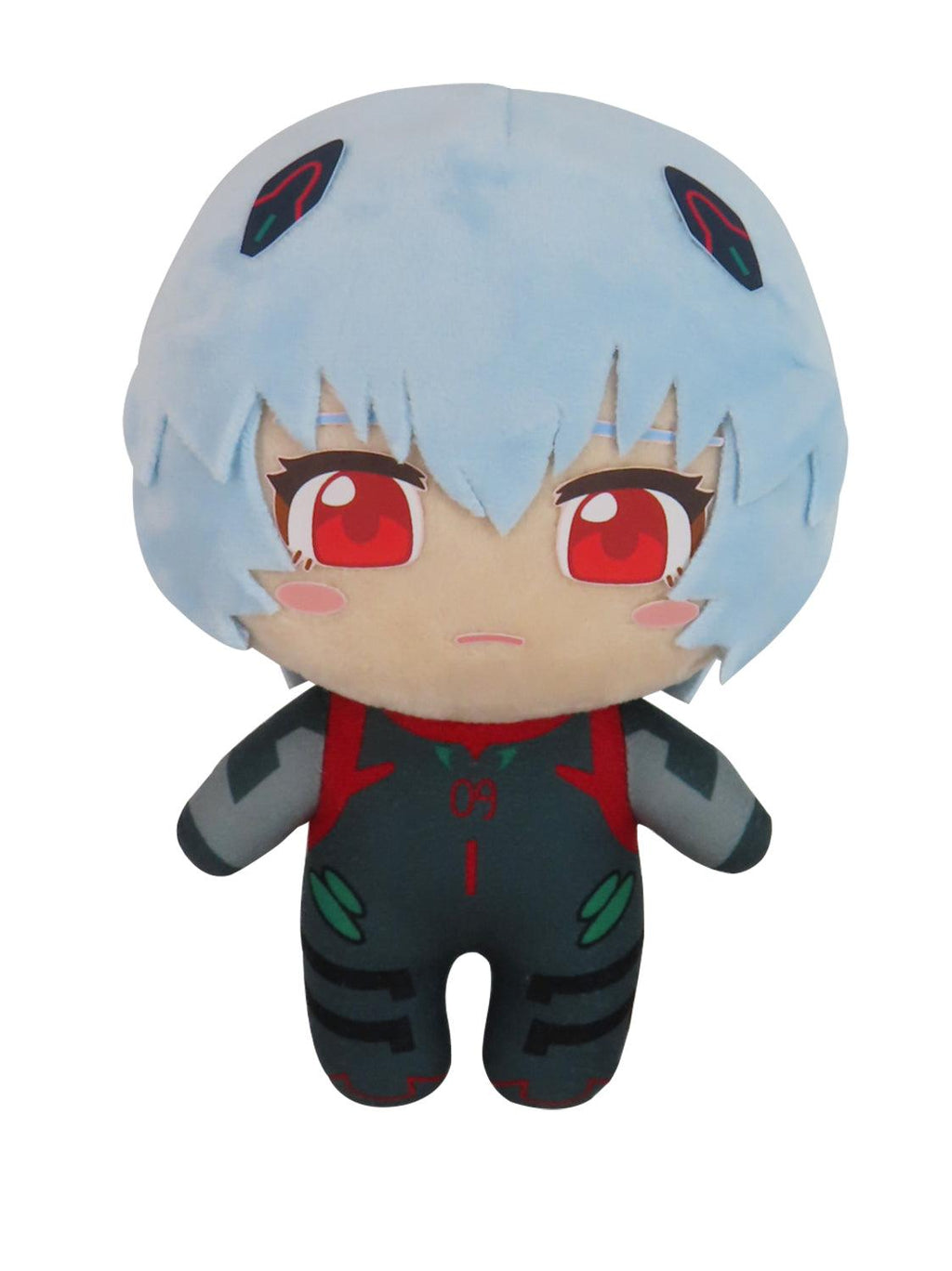 EVANGELION NEW MOVIE - REI AYANAMI BLACK PLUG SUIT PLUSH 7"H - Great Eastern Entertainment