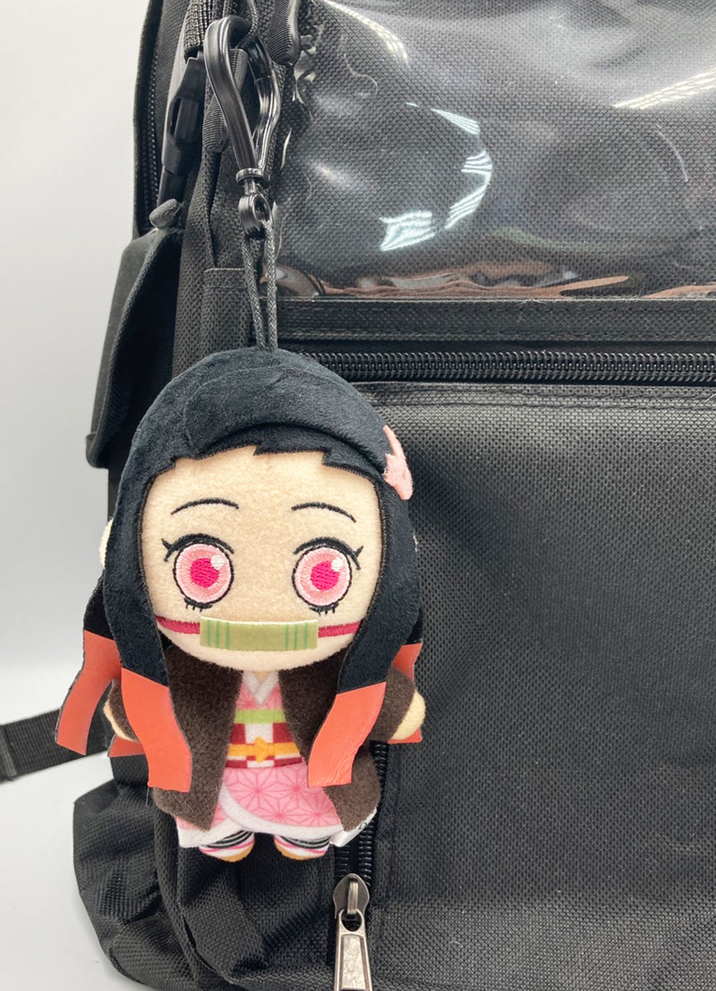 Demon Slayer - Nezuko Kamado Mini Plush w/ Spring Hook 4.5" H