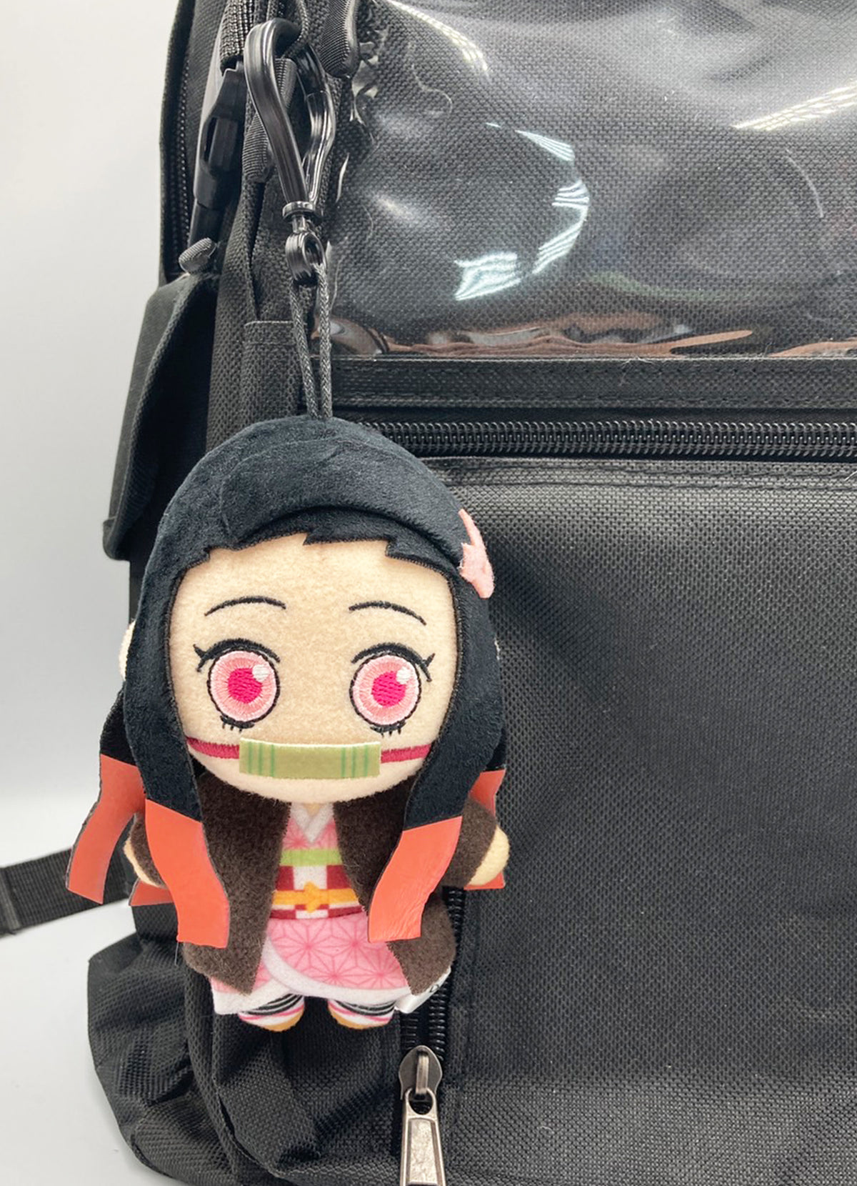 Demon Slayer - Nezuko Kamado Mini Plush w/ Spring Hook 4.5" H