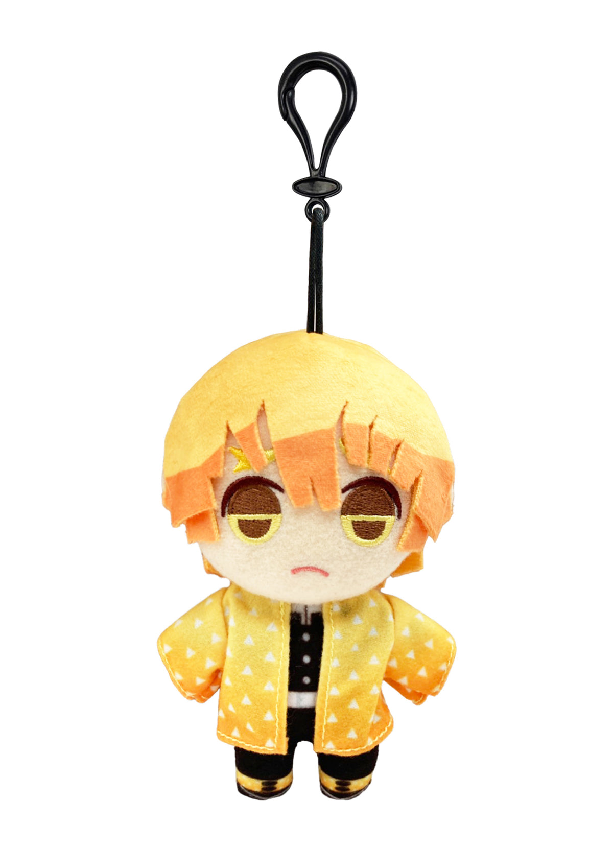 Demon Slayer - Zenitsu Agatsuma Mini Plush w/ Spring Hook 4.5" H