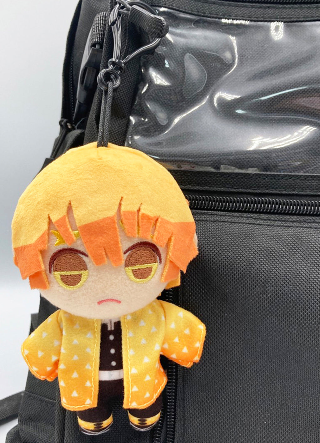Demon Slayer - Zenitsu Agatsuma Mini Plush w/ Spring Hook 4.5" H