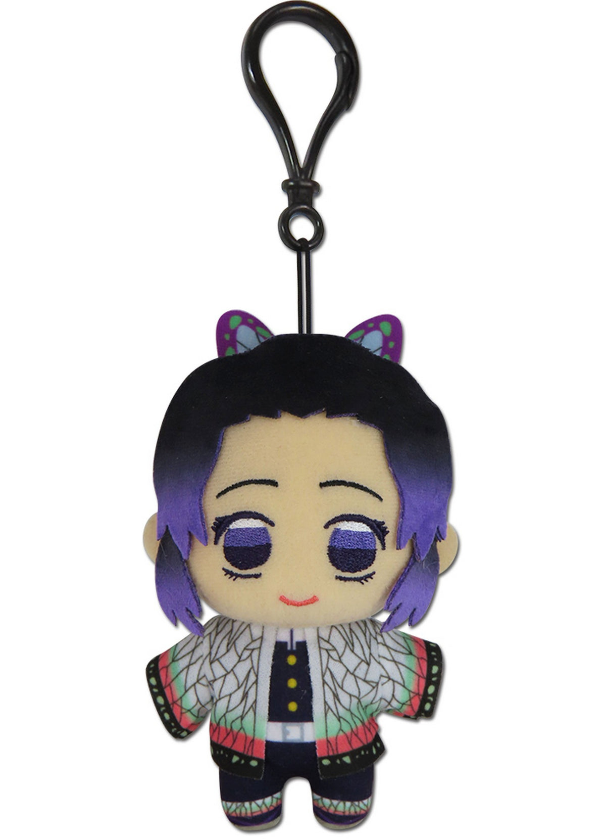 Demon Slayer - Shinobu Kocho Mini Plush w/ Spring Clip 4.5" H