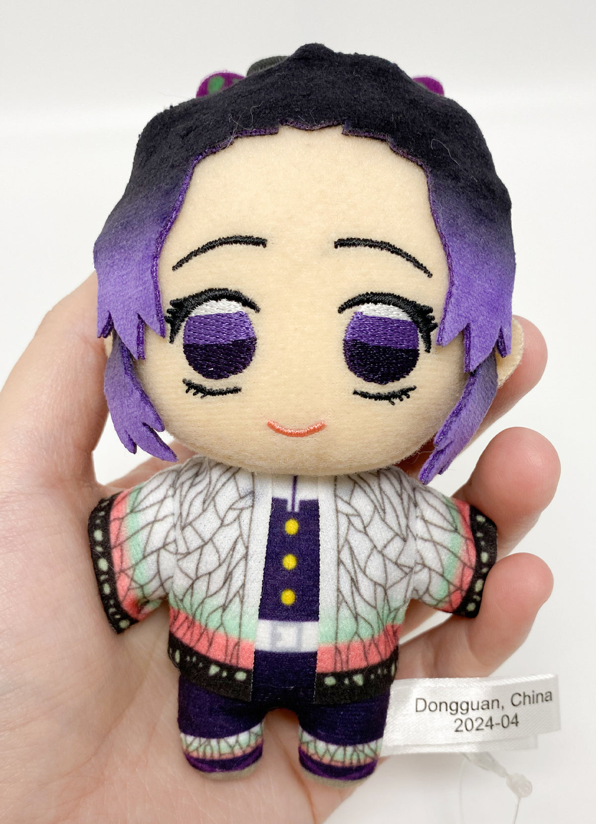 Demon Slayer - Shinobu Kocho Mini Plush w/ Spring Clip 4.5" H