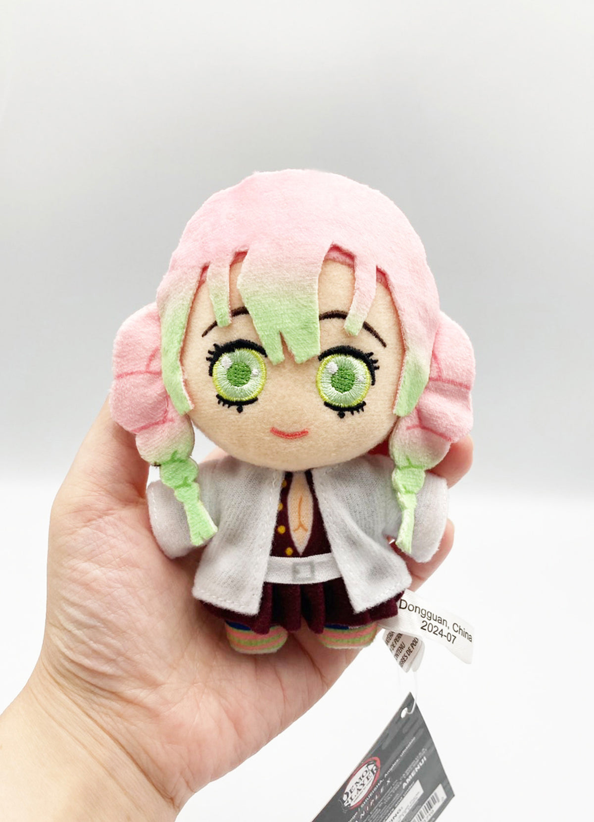 Demon Slayer - Mitsuri Kanroji Mini Plush w/ Spring Hook 4.5" H