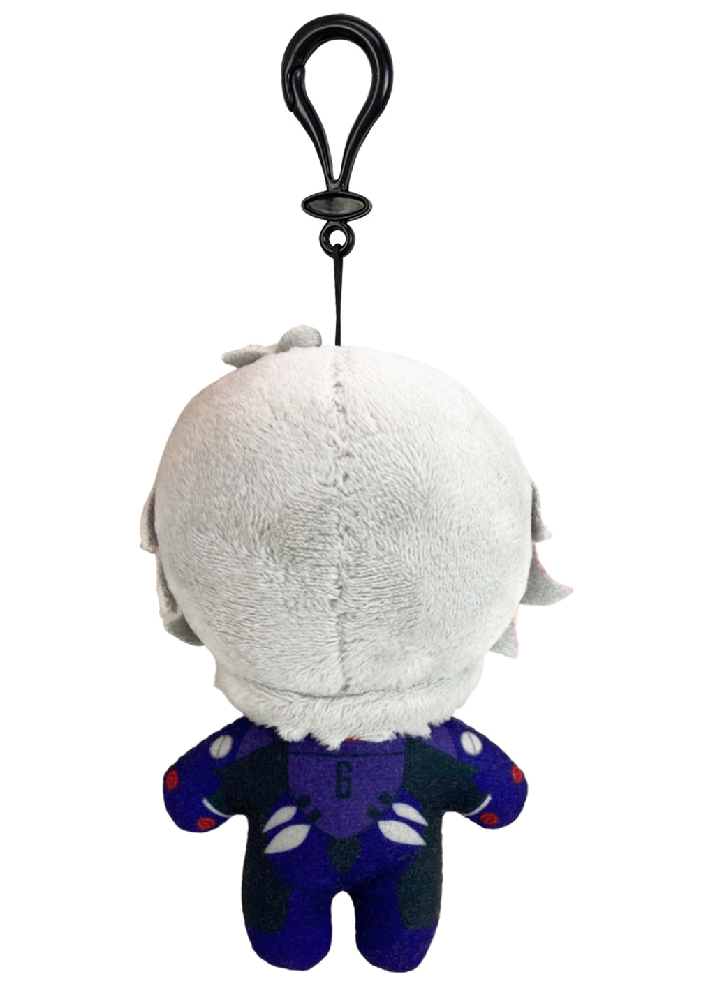 Evangelion New Movie - Kaworu Nagisa (Plug Suit) Mini Plush w/ Hook Clip 4.5"H