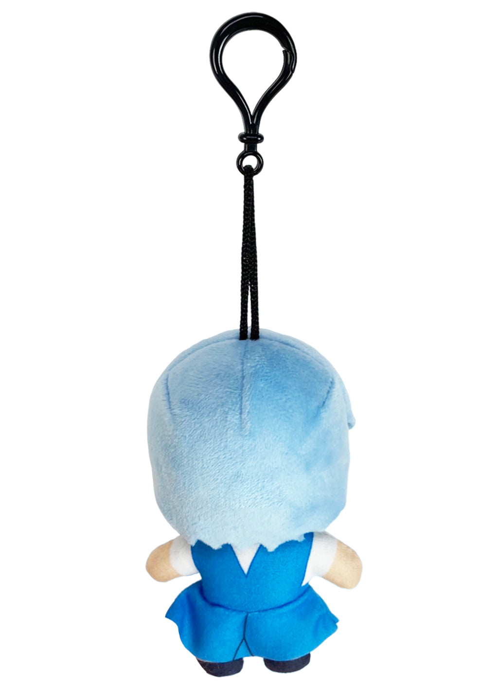 Evangelion New Movie - Rei Ayanami (School Uniform) Mini Plush w/ Hook Clip 4.5"H