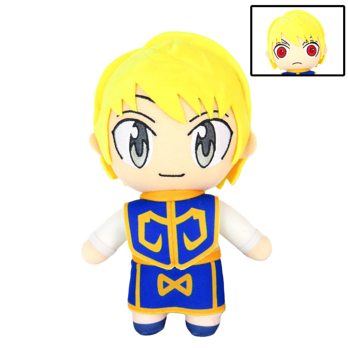 Hunter X Hunter - Kurapika (Face Changing) Plush 8"H