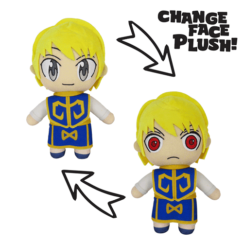 Hunter X Hunter - Kurapika (Face Changing) Plush 8"H