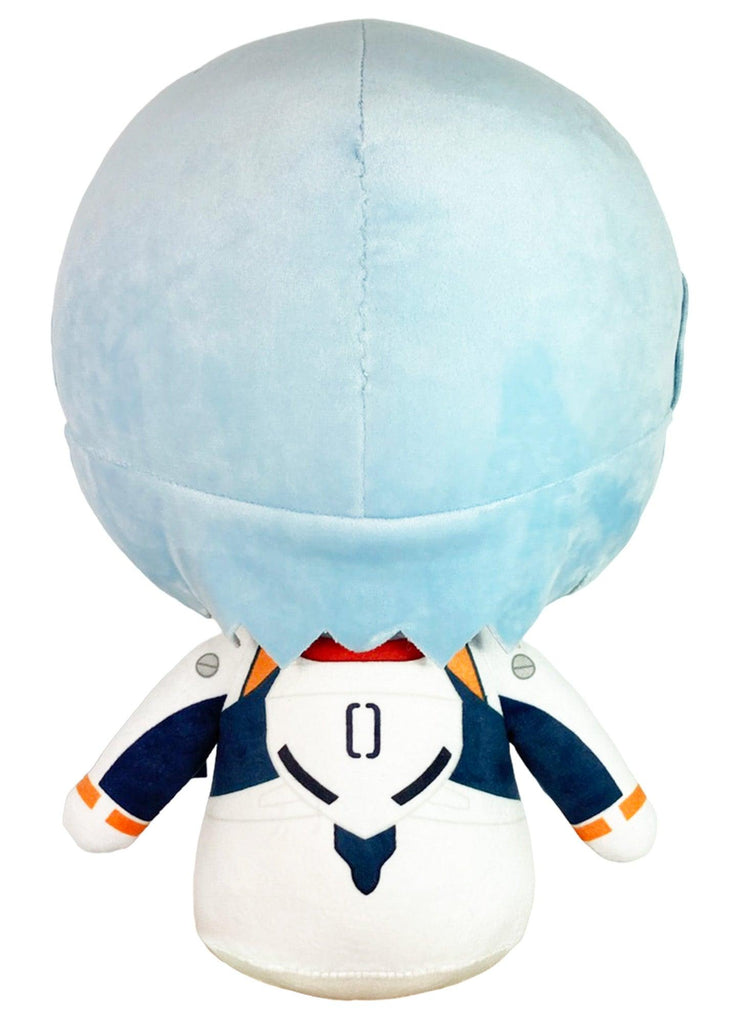 EVANGELION NEW MOVIE - REI PLUG SUIT SITTING PLUSH 12" H - Great Eastern Entertainment