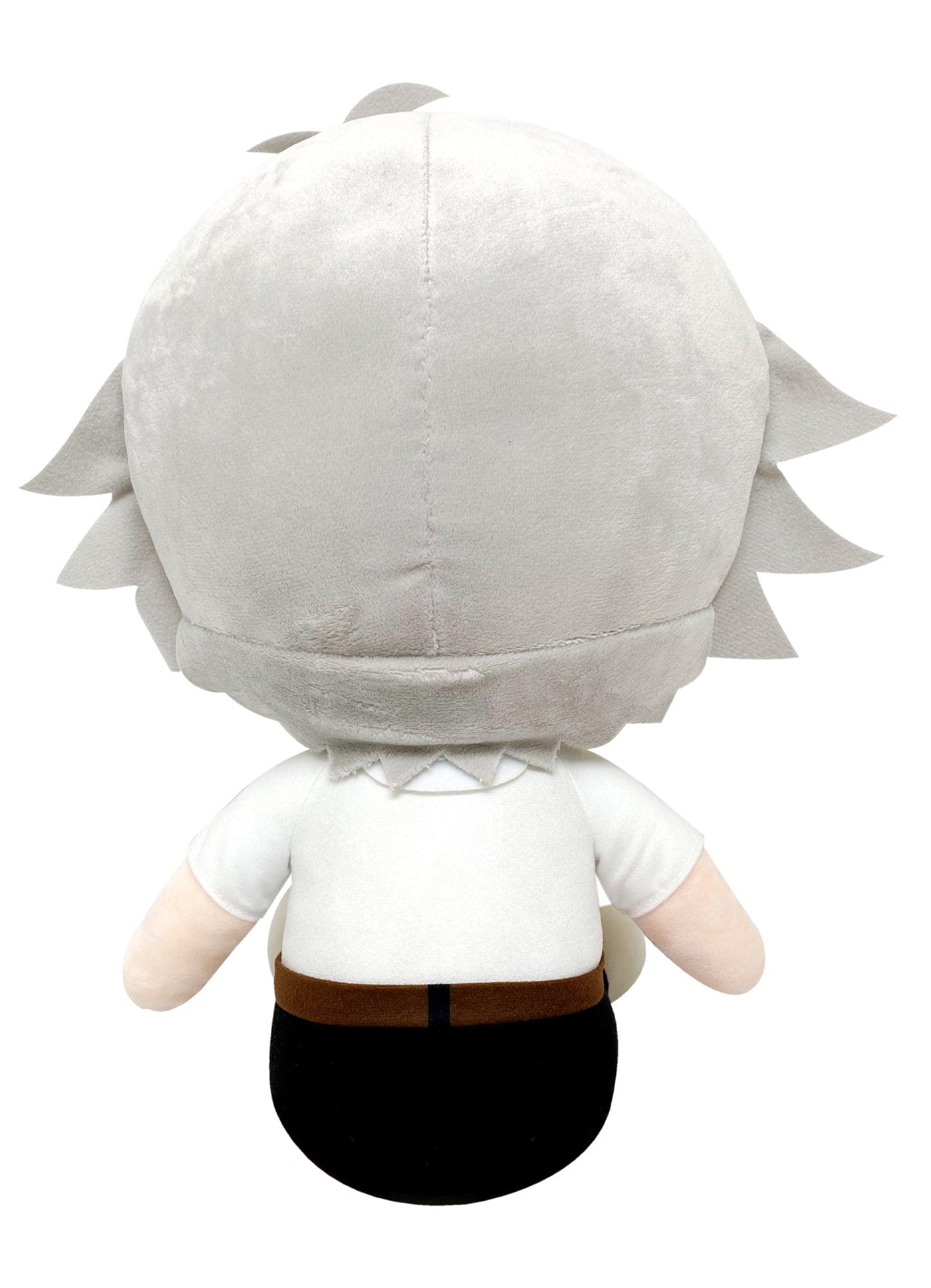 EVANGELION NEW MOVIE - KAWORU UNIFORM SITTING PLUSH 12" H - Great Eastern Entertainment