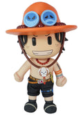 One Piece: Portgas D. Ace Figurekey Plush 8" H