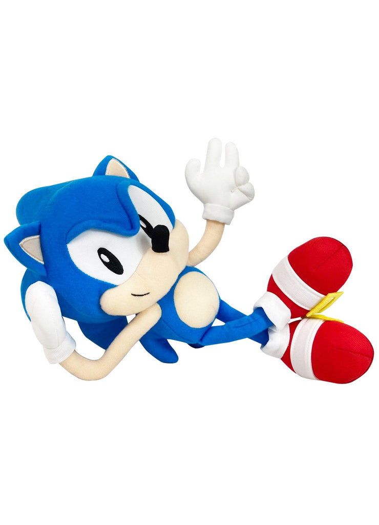 SONIC CLASSIC - SONIC LAYING PLUSH 10"H - Great Eastern Entertainment