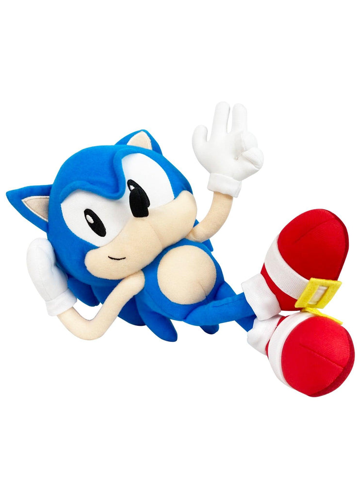 SONIC CLASSIC - SONIC LAYING PLUSH 10"H - Great Eastern Entertainment