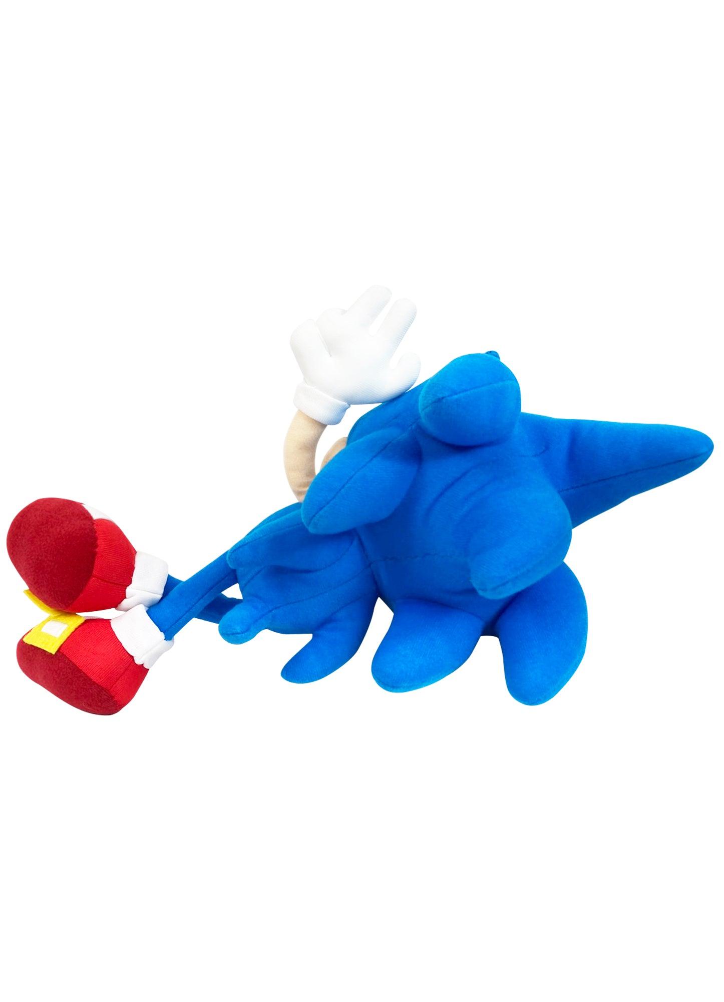 SONIC CLASSIC - SONIC LAYING PLUSH 10"H - Great Eastern Entertainment