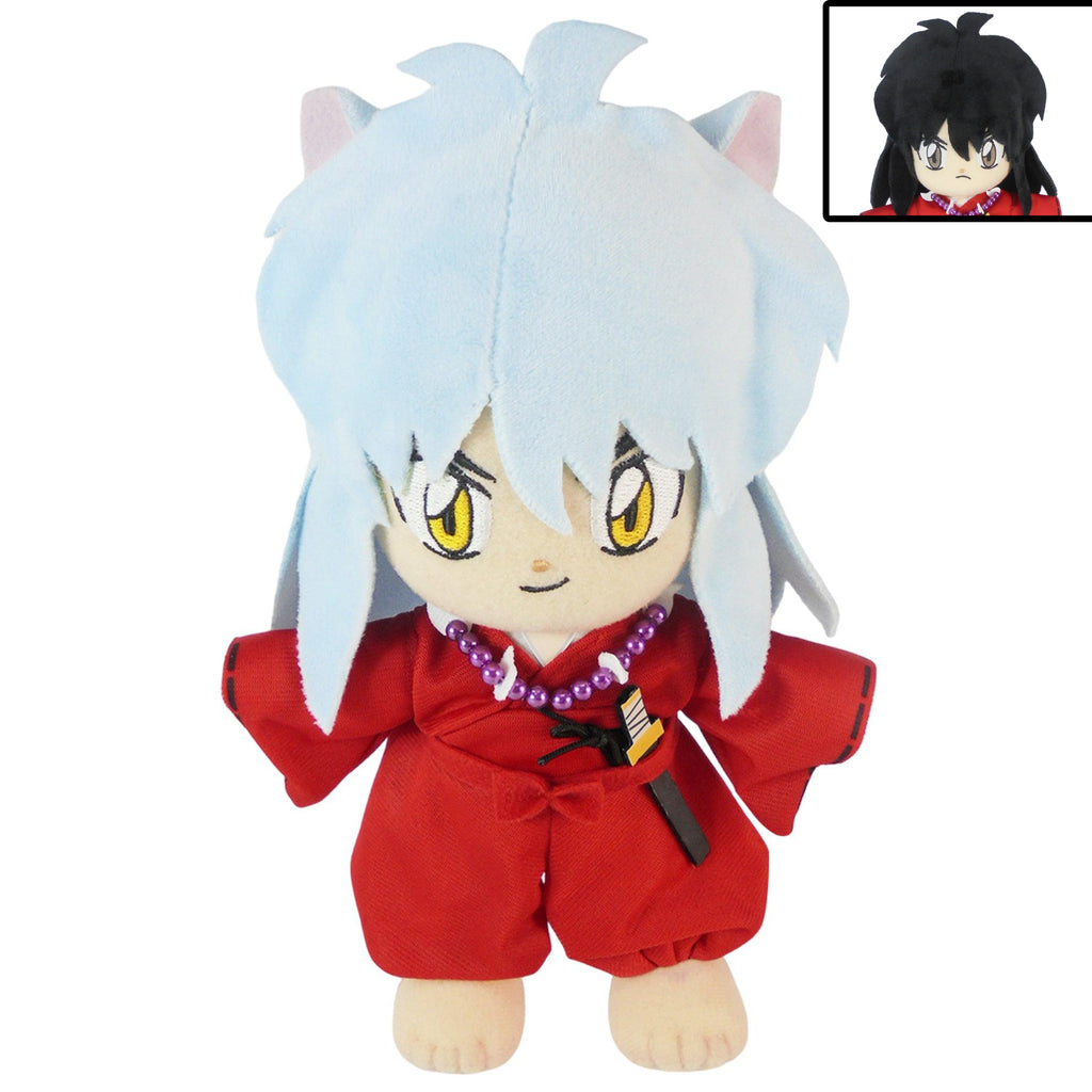 Inuyasha - Inuyasha (Face Changing) Plush 8"H