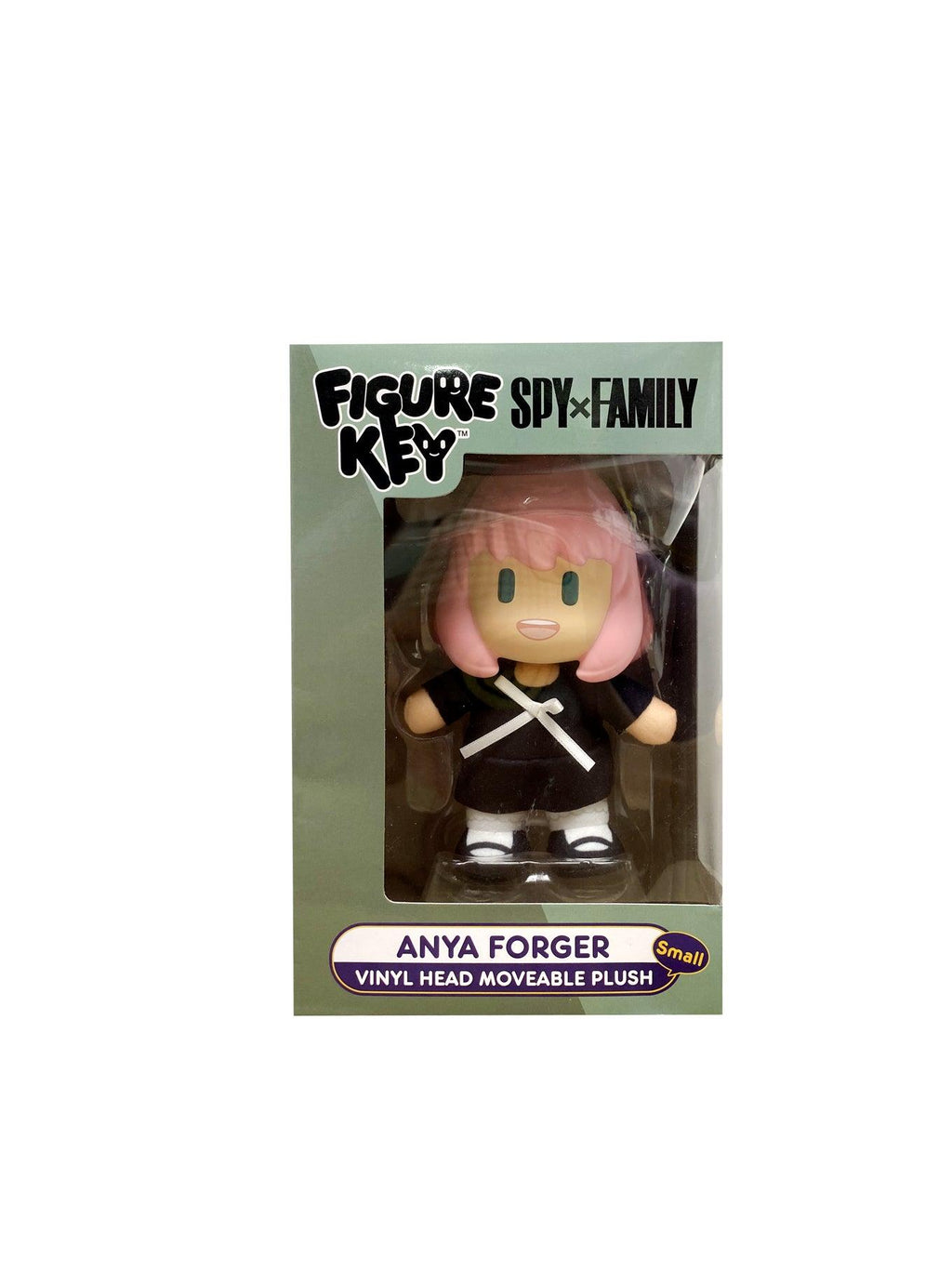 SPY X FAMILY - ANYA FORGER PLASTIC HEAD MOVABLE VER PLUSH 4.5"H - Great Eastern Entertainment