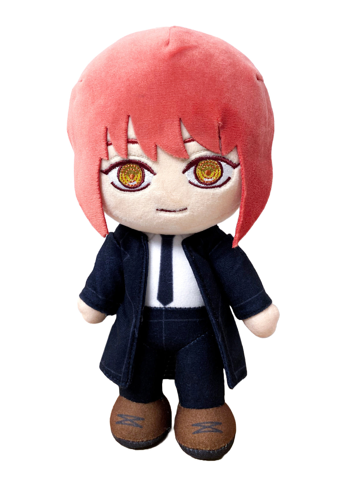 CHAINSAW MAN - MAKIMA PUBLIC SAFELY  DEVIL HUNTERS UNIFORM #1 MOVABLE VER PLUSH 8" H