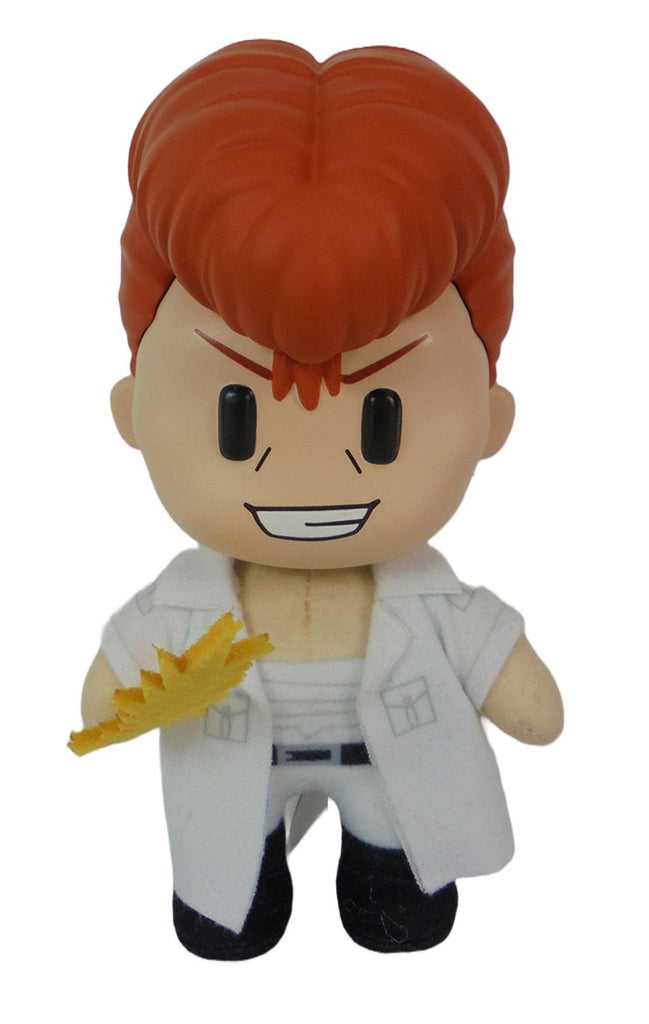 Yu Yu Hakusho - Kazuma Kuwabara Plastic Head Movable Plush 4.5"H - GE 472124 - Great Eastern Entertainment