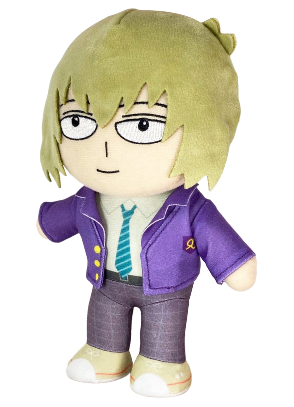 Mob Psycho 100 - Teruki Hanazawa Movable Plush 7.5"H