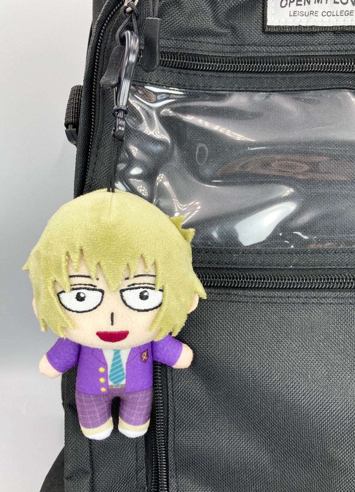 Mob Psycho 100 - Teruki Hanazawa Mini Plush w/ Hook Spring 4.5" H