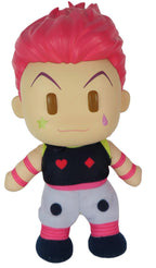 HUNTER X HUNTER - HISOKA HEAVENS ARENA COSTUME #1 FIGUREKEY PLUSH 8" H - Great Eastern Entertainment